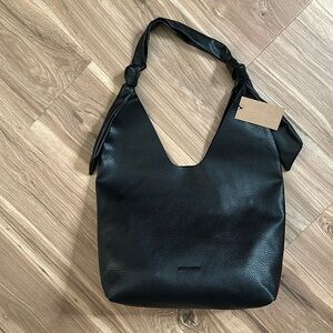 Steve Madden Black Hobo Bag